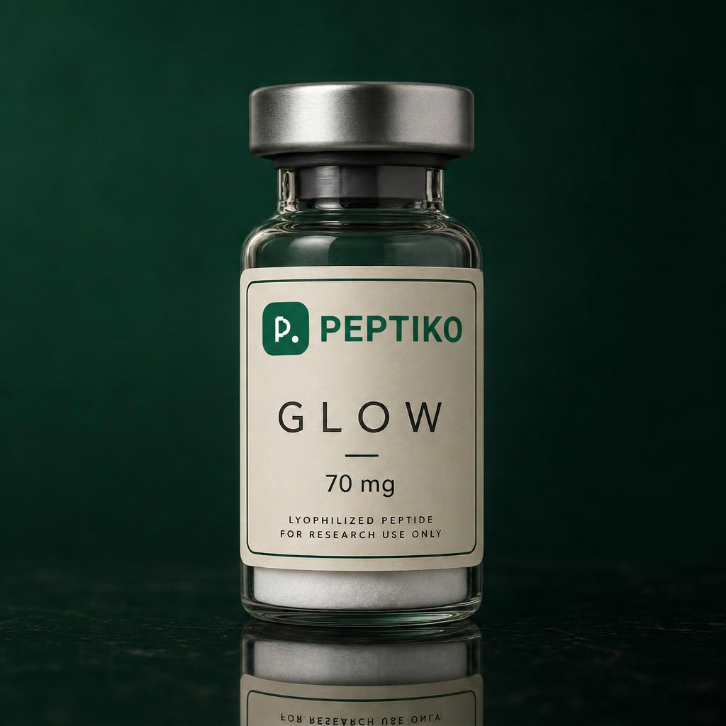 Vial liofilizado de Glow